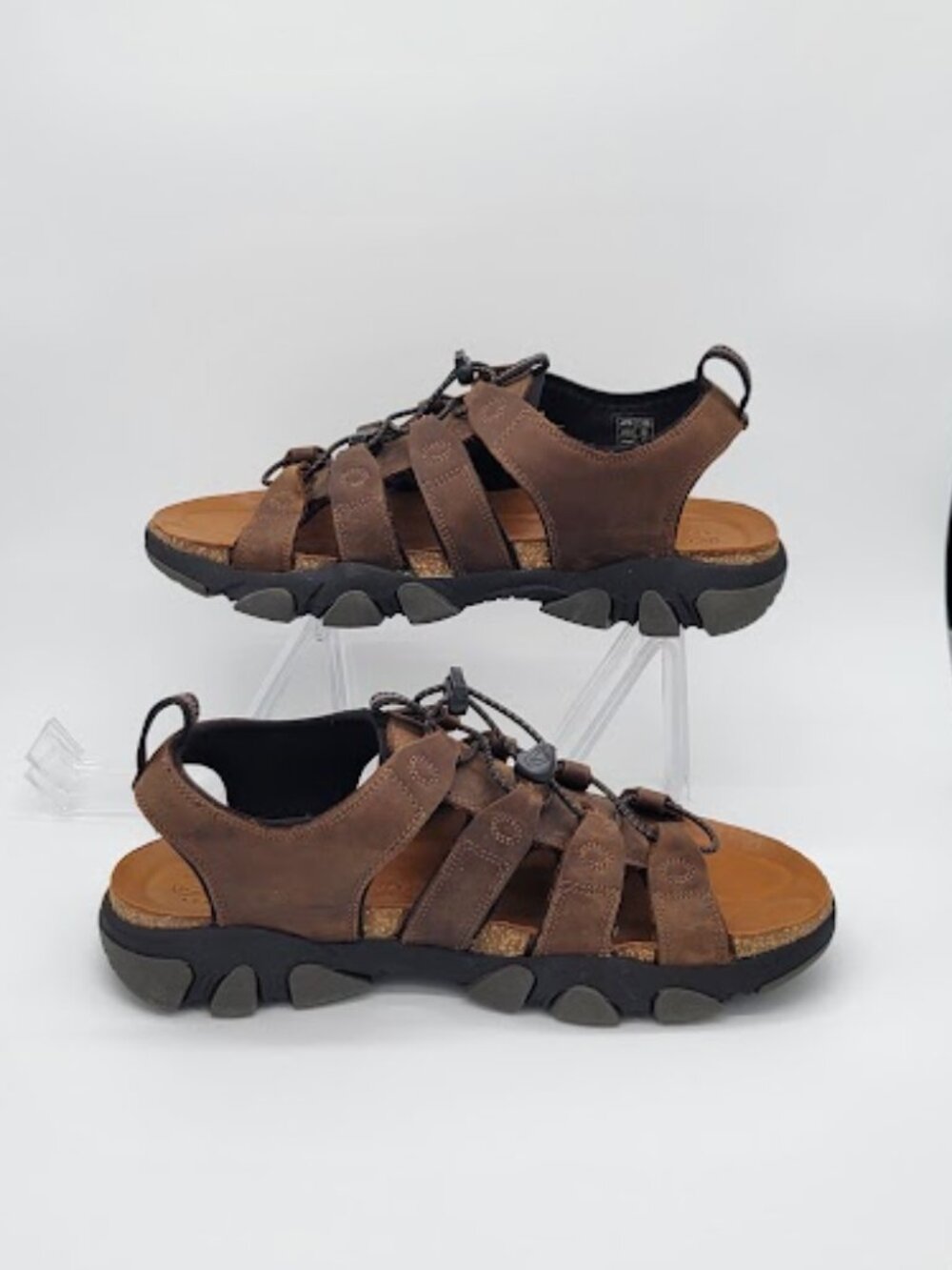 KEEN Men’s Daytona II Brown Leather open-Toe Outdoor Sandals Size 11 NWOB - Picture 3 of 8